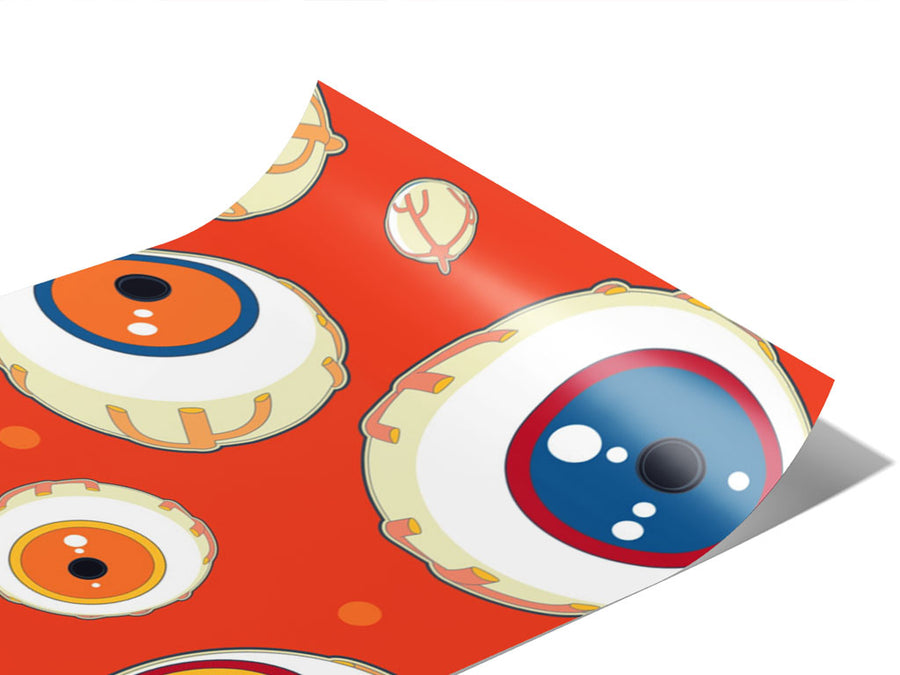 Eye Am Watching Halloween Vinyl Wraps~Rwraps Series 914 Digitally Printed Vinyl Wrap~0