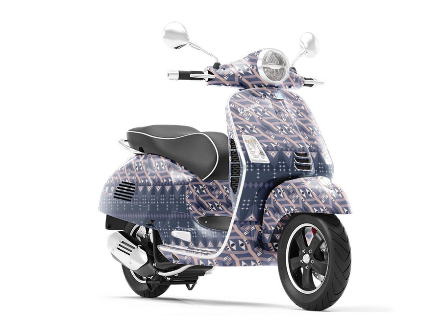 Eyes Own Abstract Vespa Scooter Wrap Film