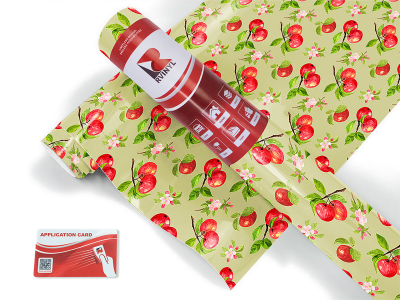 fabulous fuji fruit Craft Vinyl Roll
