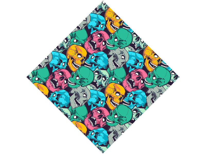 Face Death Sticker Bomb Vinyl Wrap Pattern