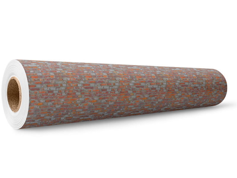 Faded Brick Wrap Film Wholesale Roll~Rwraps Series 914 Digitally Printed Vinyl Roll~5