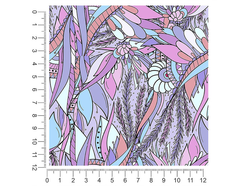 fae hideaway floral 1ft x 1ft Craft Sheets