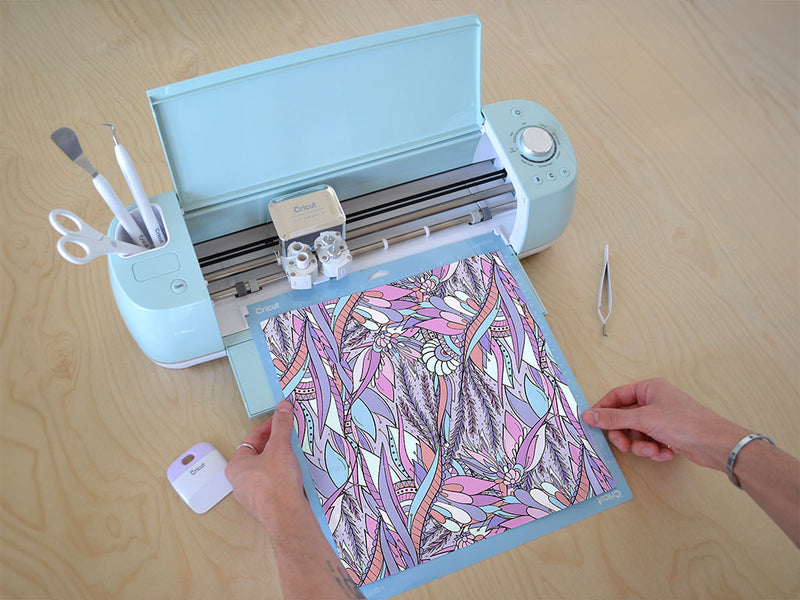 fae hideaway floral Cricut Compatible Vinyl