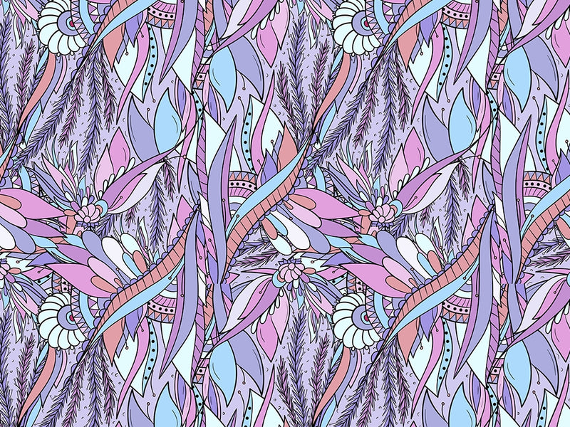 Fae Hideaway Floral Vinyl Wrap Pattern~Rwraps Series 914 Digitally Printed Vinyl Wrap~0