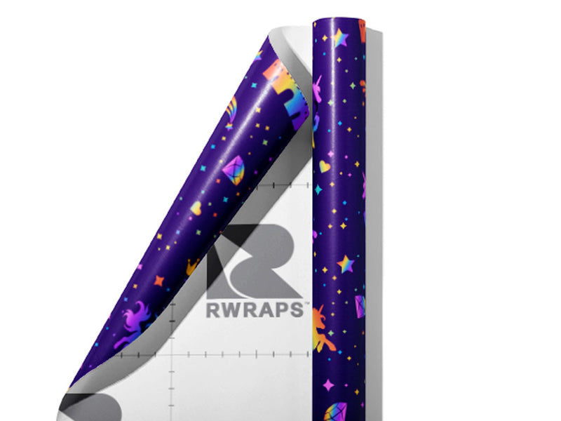 Fairytale Dream Fantasy Wrap Film Sheets~Rwraps Series 914 Fairytale Dream Fantasy Scrolled Sheet~3