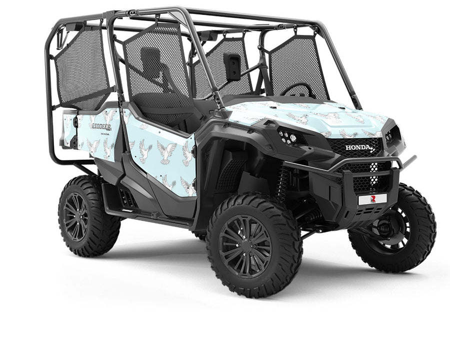 Faithful Innocence Birds Utility Vehicle Vinyl Wrap