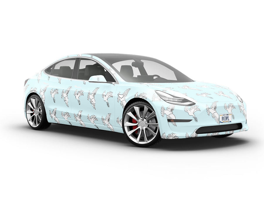 Faithful Innocence Birds Vehicle Vinyl Wrap