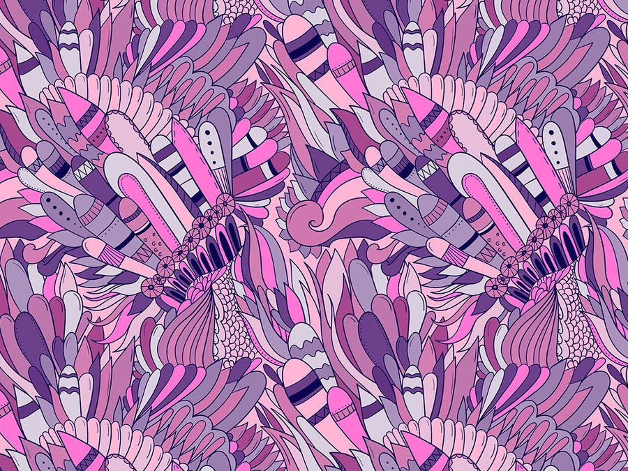 Fallen Angel Floral Vinyl Wrap Pattern~Rwraps Series 914 Digitally Printed Vinyl Wrap~0