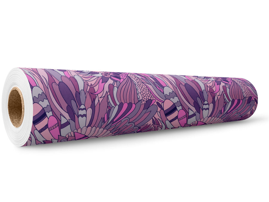 Fallen Angel Floral Wrap Film Wholesale Roll~Rwraps Series 914 Digitally Printed Vinyl Roll~5
