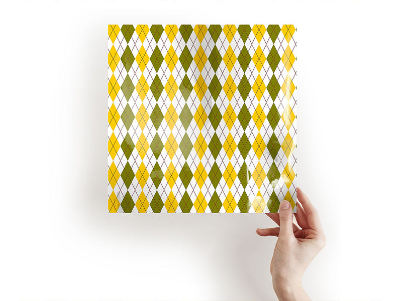 fallen leaves argyle Craft Sheets