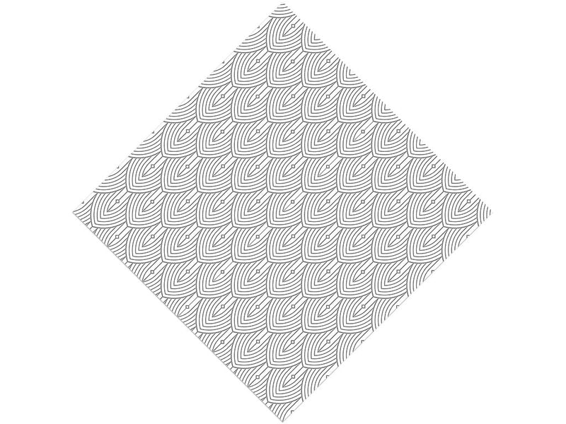Falling Scales Art Deco Vinyl Wrap Pattern