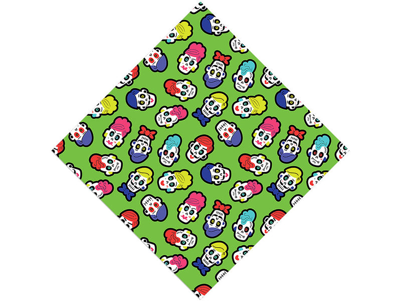 Family Reunion Day of the Dead Vinyl Wrap Pattern
