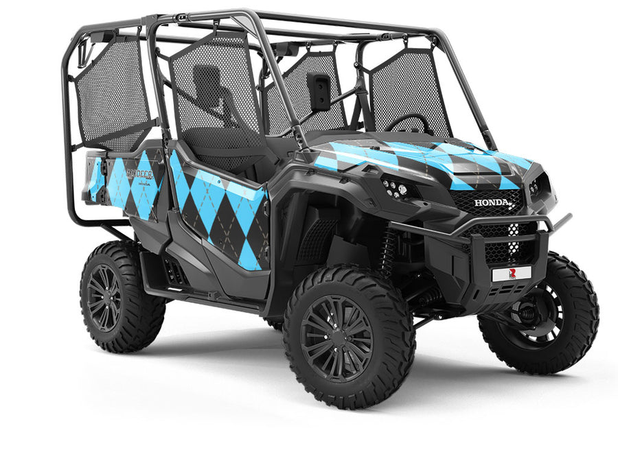 Fantasy Wash Argyle Utility Vehicle Vinyl Wrap