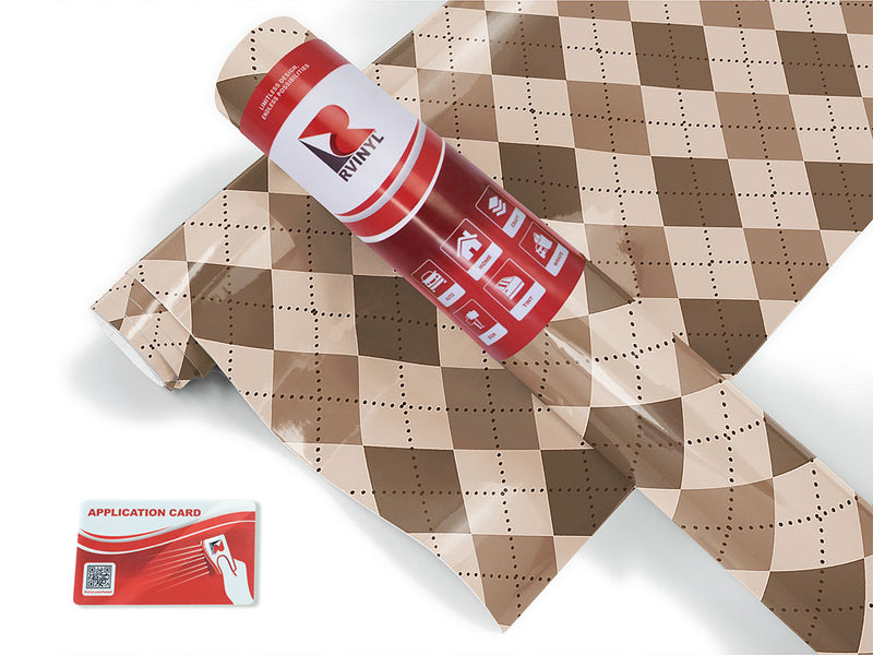 fashionable grandpa argyle Craft Vinyl Roll
