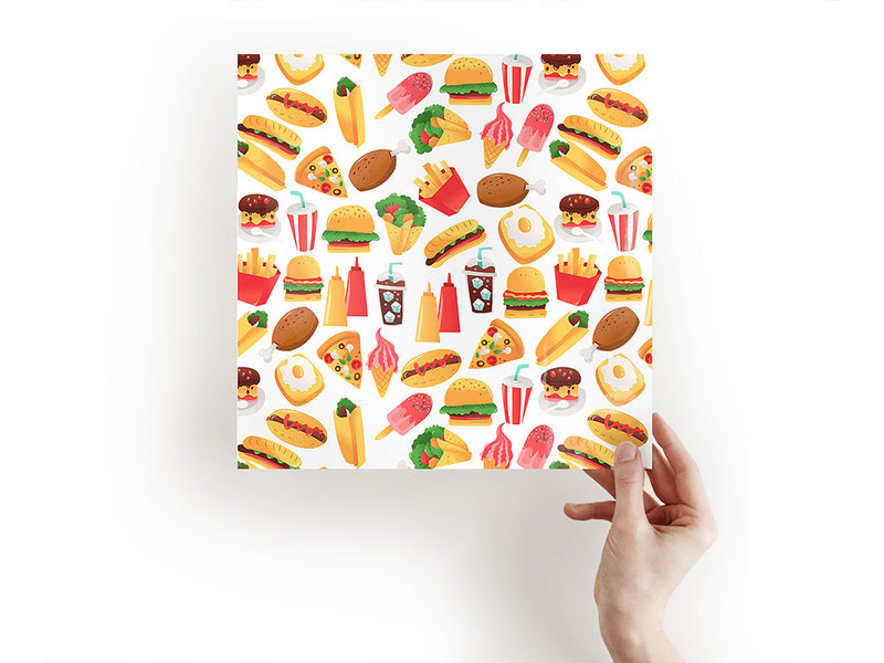 fast food Craft Sheets
