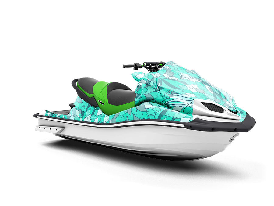 Father Neptune Floral Jet Ski Vinyl Customized Wrap