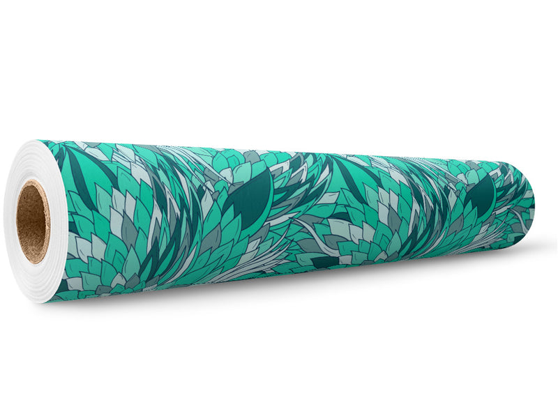 Father Neptune Floral Wrap Film Wholesale Roll~Rwraps Series 914 Digitally Printed Vinyl Roll~5