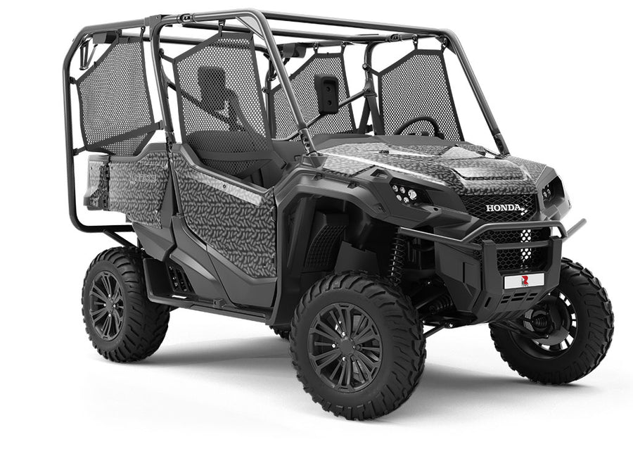 Feathered Midnight Birds Utility Vehicle Vinyl Wrap