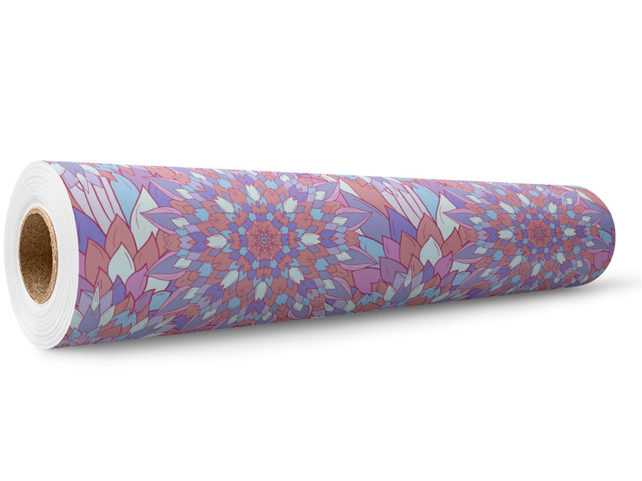 Feeling Good Floral Wrap Film Wholesale Roll~Rwraps Series 914 Digitally Printed Vinyl Roll~5