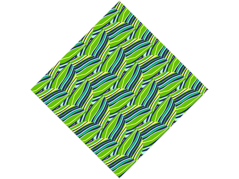 Fern Fronds Art Deco Vinyl Wrap Pattern