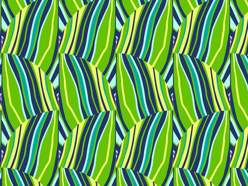 Fern Fronds Art Deco Vinyl Wrap Pattern~Rwraps Series 914 Digitally Printed Vinyl Wrap~0
