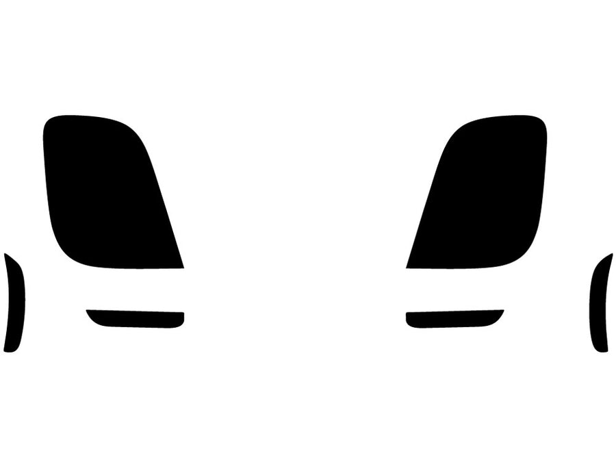 500 Precut Tail Light Tint Diagram