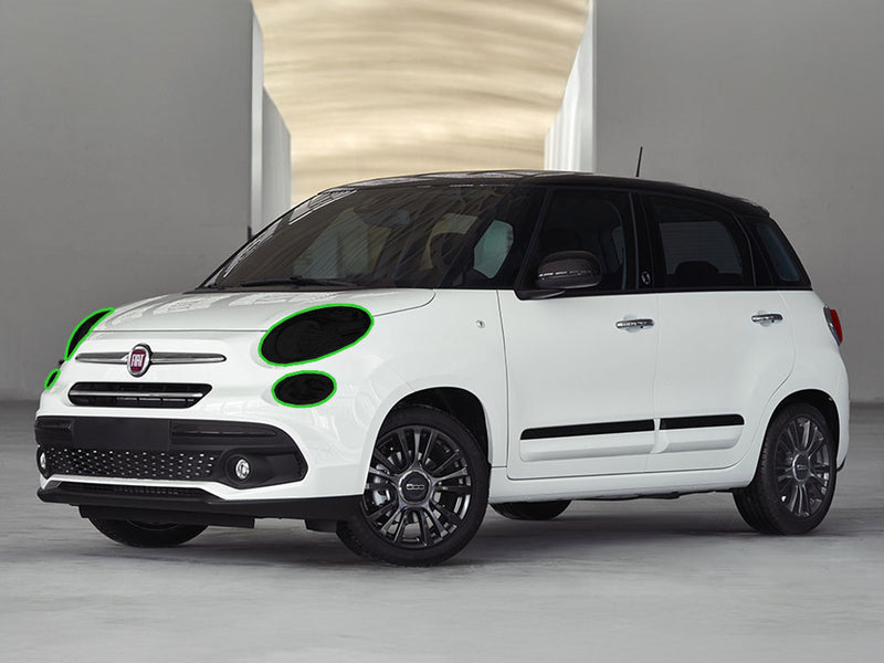 fiat 500l 2014-2020 Headlight Tint Location
