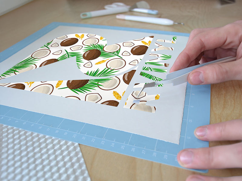 fickle fronds fruit Easy Weed Craft Vinyl