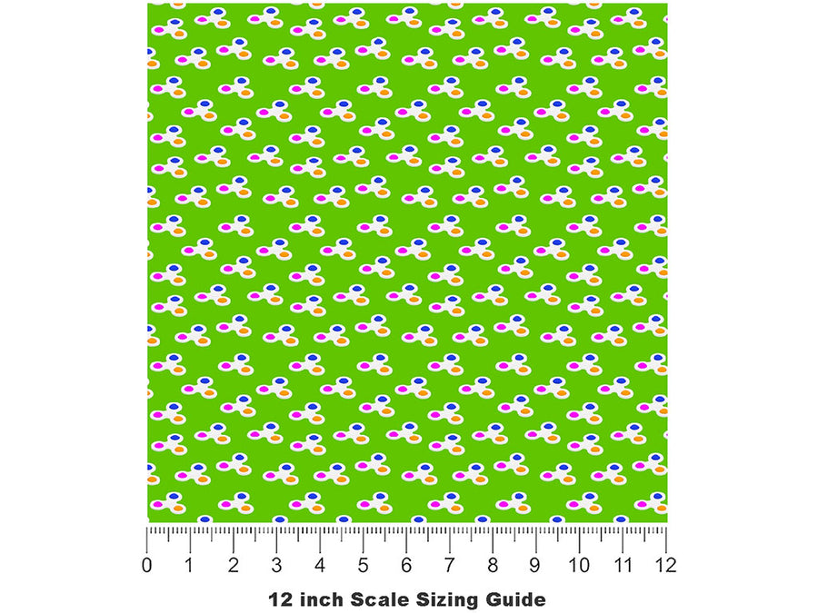 Fidget Fun Toy Room Vinyl Film Pattern Size 12 inch Scale~Rwraps Fidget Fun Toy Room Sizing Chart~2