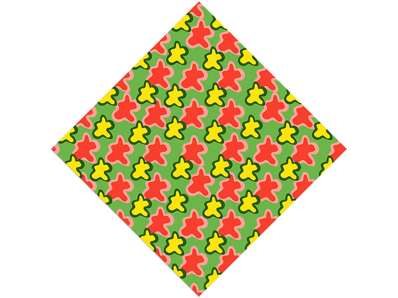 Field Frolic Abstract Vinyl Wrap Pattern