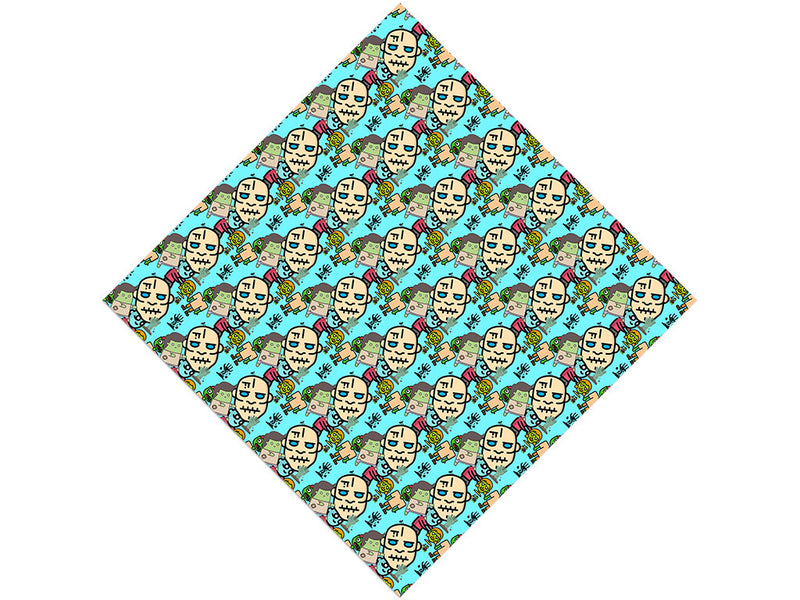 Fiendish Family Zombie Vinyl Wrap Pattern