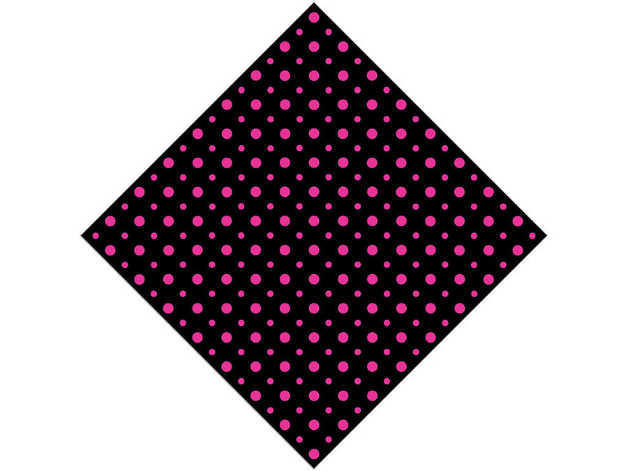 Fierce Fuchsia Polka Dot Vinyl Wrap Pattern