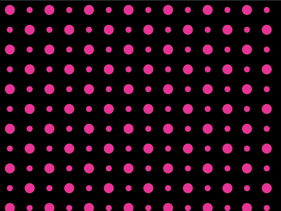 Fierce Fuchsia Polka Dot Vinyl Wrap Pattern~Rwraps Series 914 Digitally Printed Vinyl Wrap~0