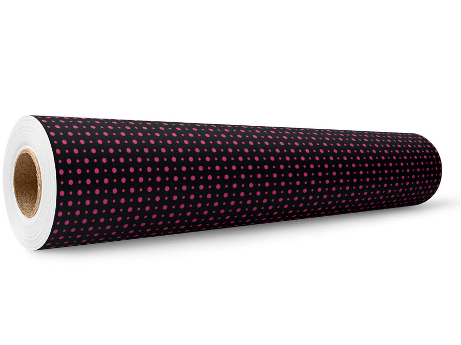 Fierce Fuchsia Polka Dot Wrap Film Wholesale Roll~Rwraps Series 914 Digitally Printed Vinyl Roll~5