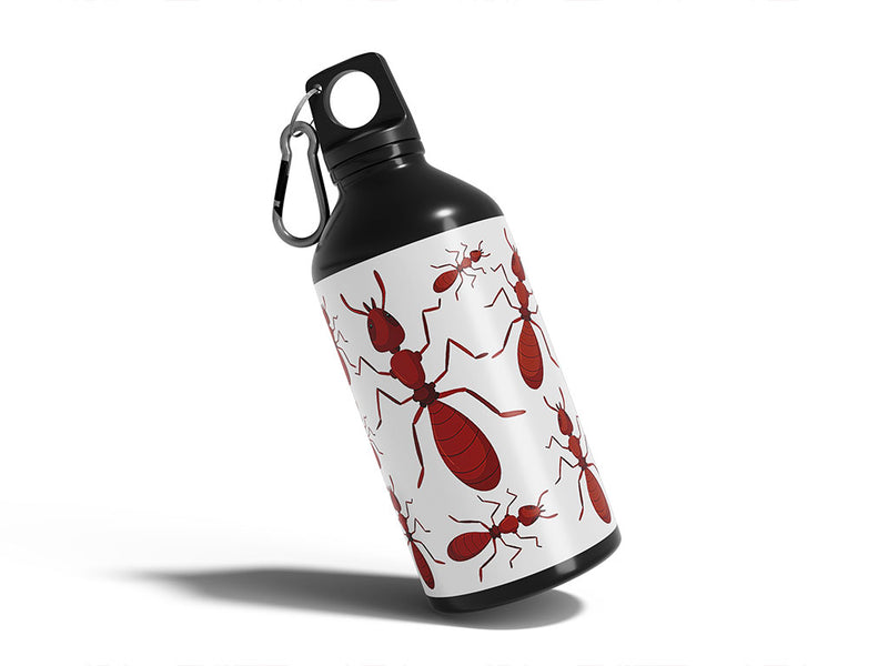 fiery bite bug Water Bottle DIY Stickers