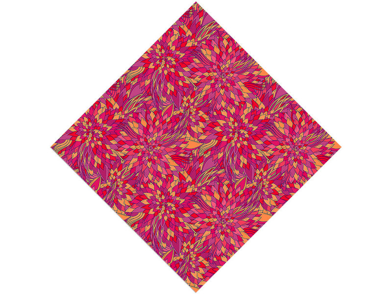 Fiery Eyes Floral Vinyl Wrap Pattern