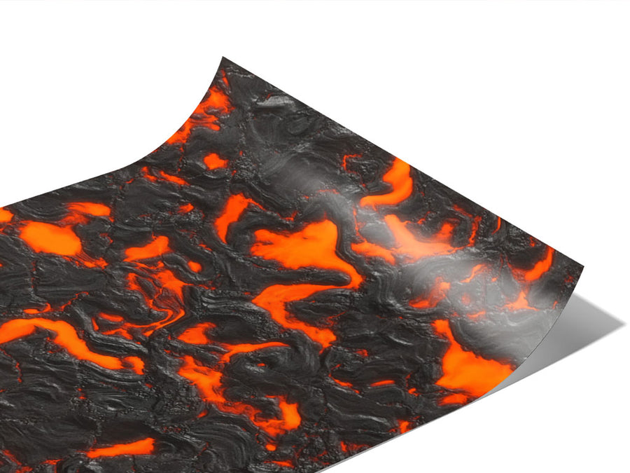 Fiery Fate Lava Vinyl Wraps~Rwraps Series 914 Digitally Printed Vinyl Wrap~0
