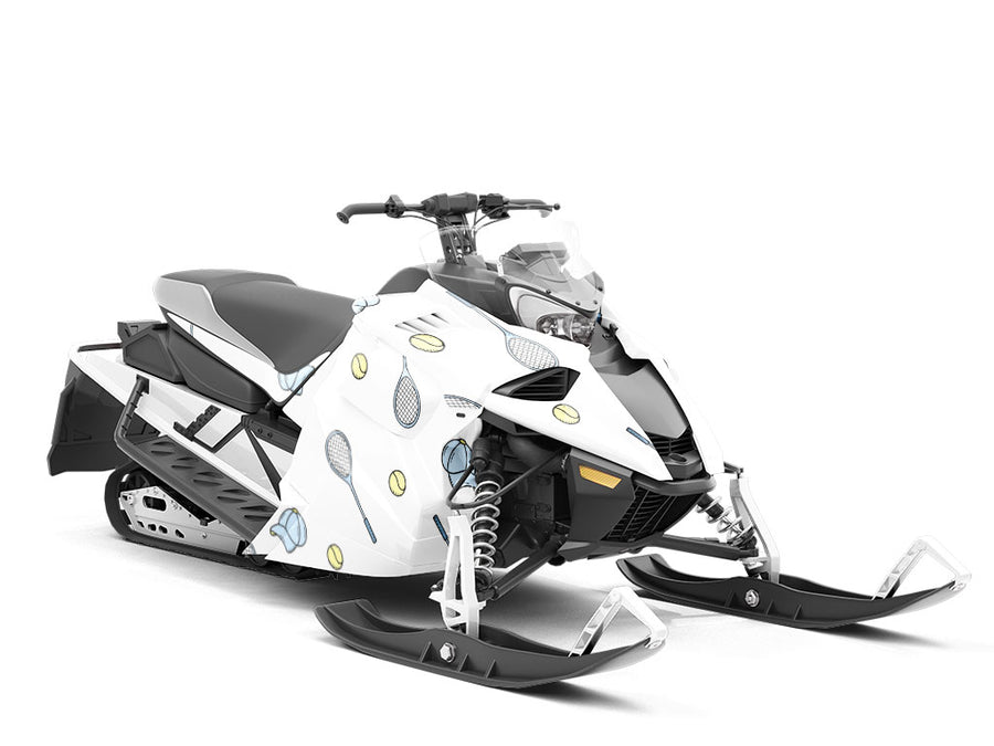 Fifteen Love Sport Custom Wrapped Snowmobile