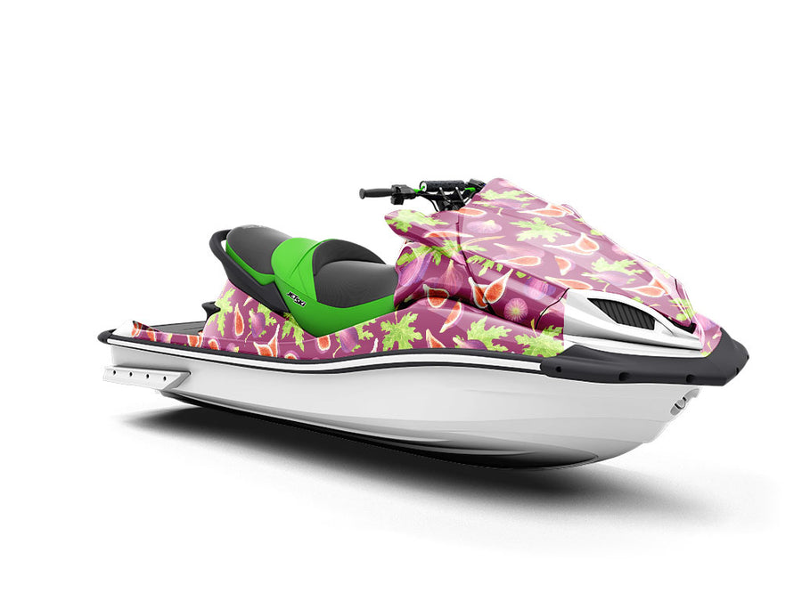 Figgy Pudding Fruit Jet Ski Vinyl Customized Wrap