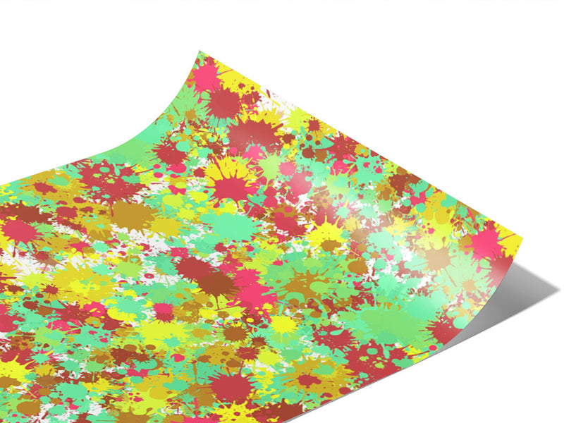 Filthy Freaks Paint Splatter Vinyl Wraps~Rwraps Series 914 Digitally Printed Vinyl Wrap~0