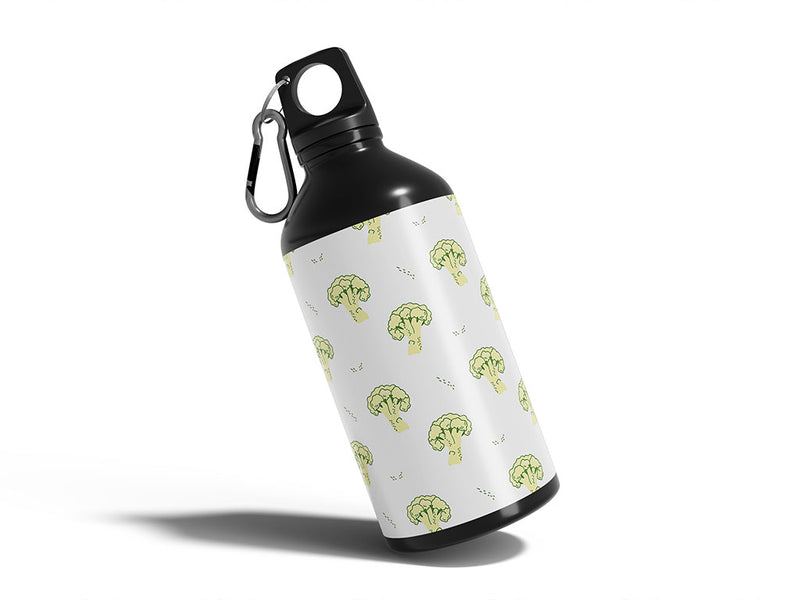 fine fioretto vegetable Water Bottle DIY Stickers
