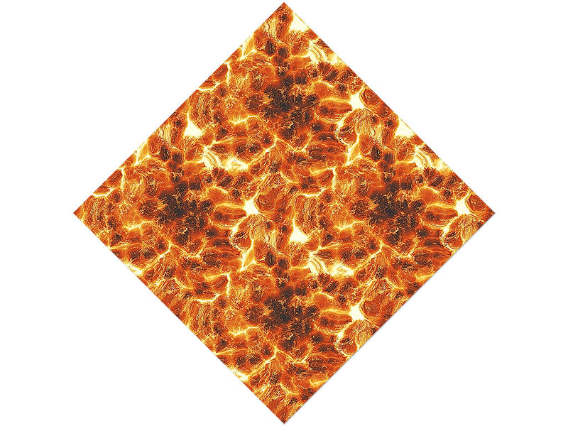 Fire Fountain Lava Vinyl Wrap Pattern