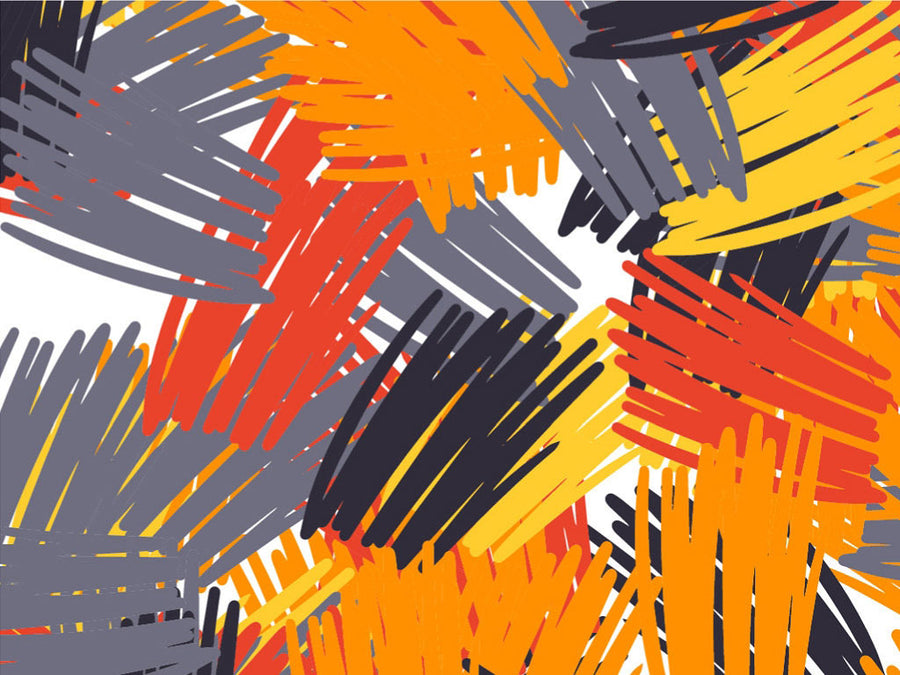 Fire Princess Abstract Vinyl Wrap Pattern~Rwraps Series 914 Digitally Printed Vinyl Wrap~0