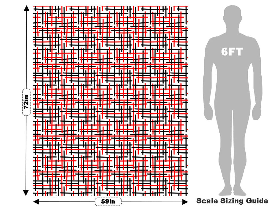 Fire Type Abstract Vehicle Wrap Scale~Rwraps Series 914 Fire Type Abstract Measurements~1