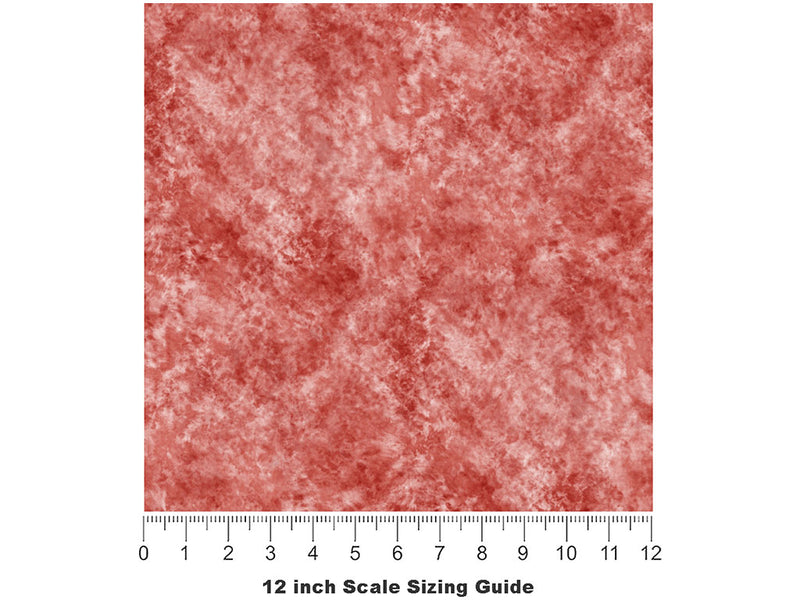 Fire With Fire Watercolor Vinyl Film Pattern Size 12 inch Scale~Rwraps Fire With Fire Watercolor Sizing Chart~2