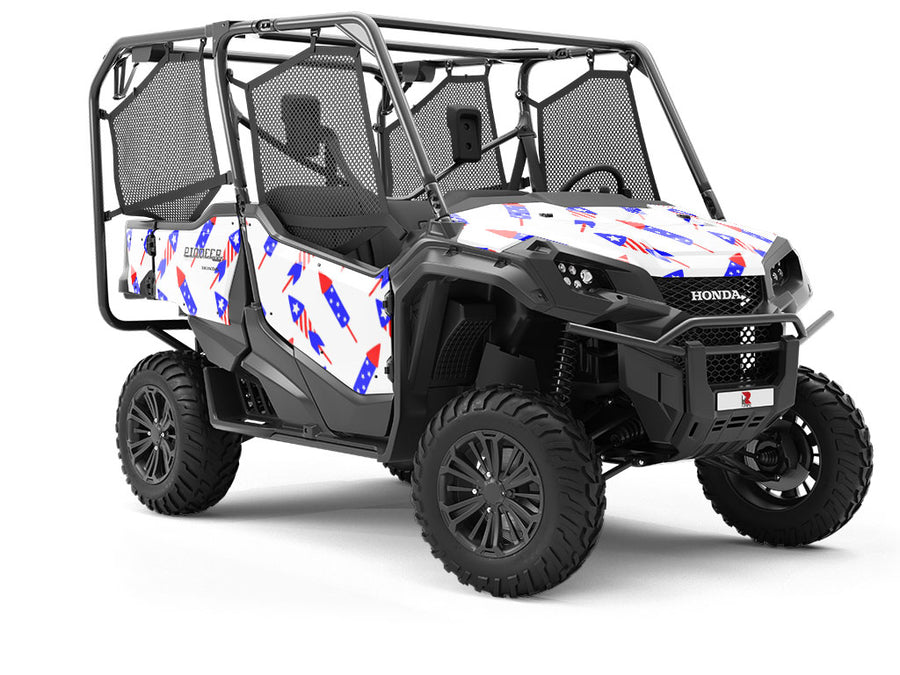 Fireworks Ready Americana Utility Vehicle Vinyl Wrap
