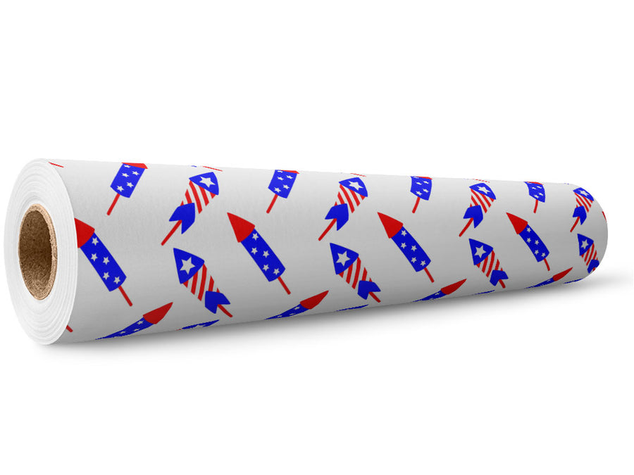 Fireworks Ready Americana Wrap Film Wholesale Roll~Rwraps Series 914 Digitally Printed Vinyl Roll~5