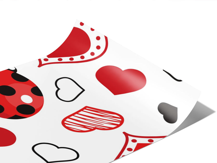 First Love Bug Vinyl Wraps~Rwraps Series 914 Digitally Printed Vinyl Wrap~0