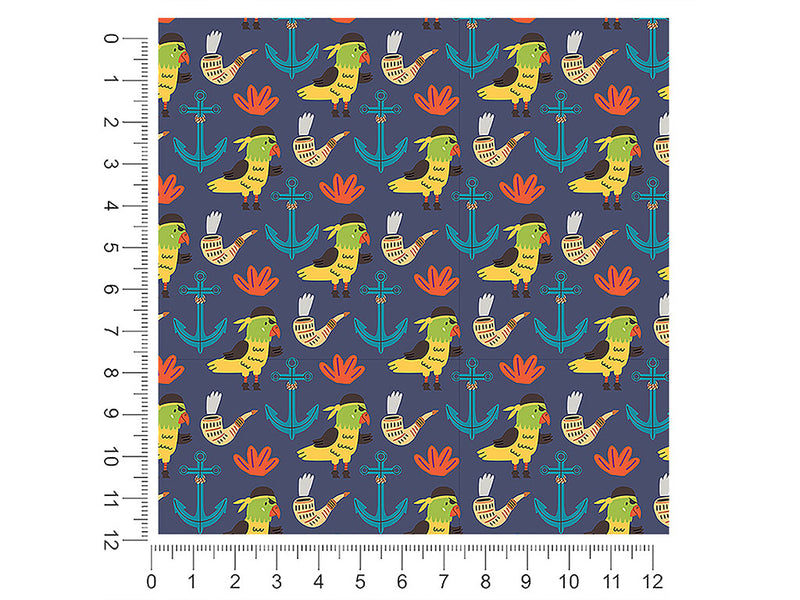 first mate pirate 1ft x 1ft Craft Sheets