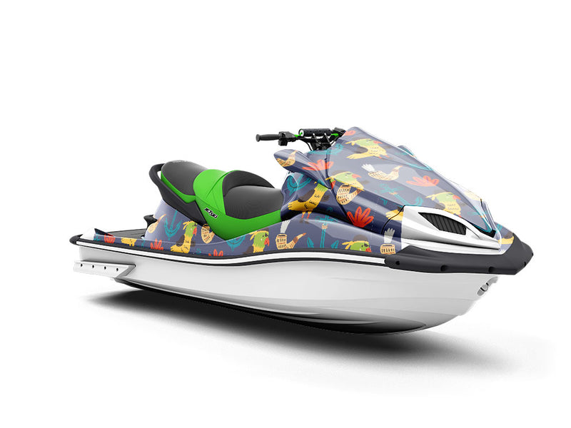 First Mate Pirate Jet Ski Vinyl Customized Wrap